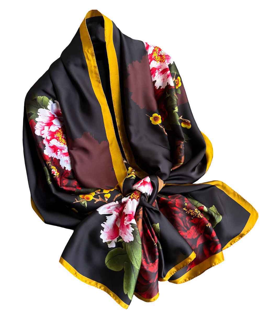 xyueanlo CC-042 Color Canvas Scarf - View 1